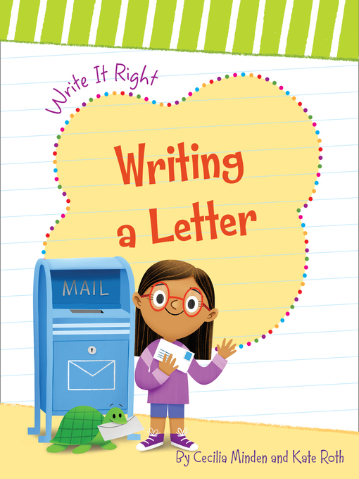 Title details for Writing a Letter by Cecilia Minden - Available